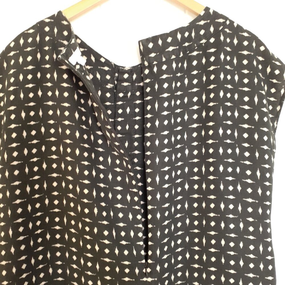 J. Jill Love Linen Shift Dress Black Size MP Petite - Picture 8 of 12